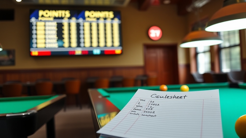 경기 중 득점이 기록되는 전자 스코어보드와 수기 기록지가 함께 보이는 장면